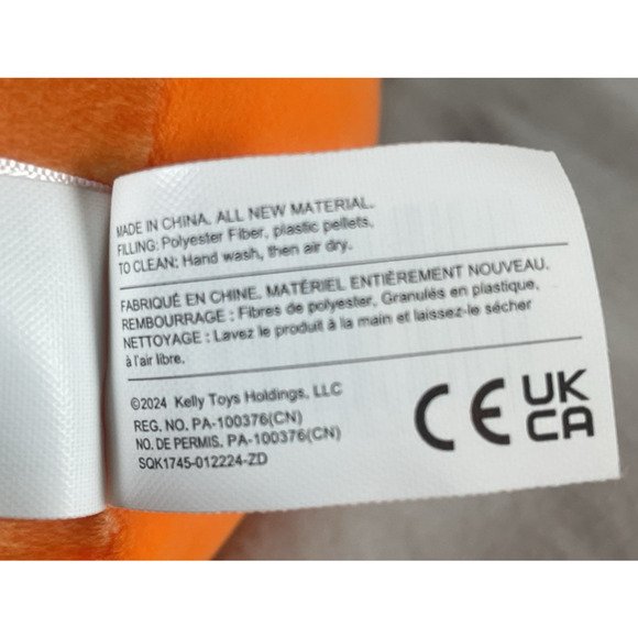 Goofy Orange Monochromatic Disney Squishmallows Eating Creamsicle 6.5 in RARE - Picture 7 of 12